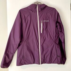 Columbia Purple Windbreaker